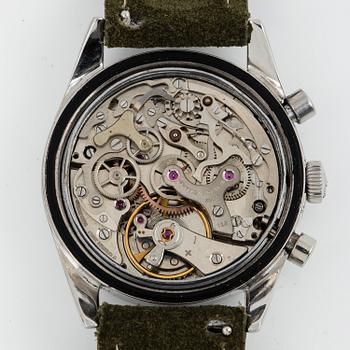 UNIVERSAL GENEVE, Uni-Compax, chronograph, "Big Eye".