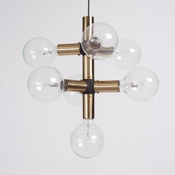 Robert & Trix Haussmann, a ceiling lamp, Swiss Lamps international, Switzerland, 1970s.