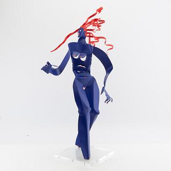 Timo Solin, Skulptur Kvinna med rött hår.