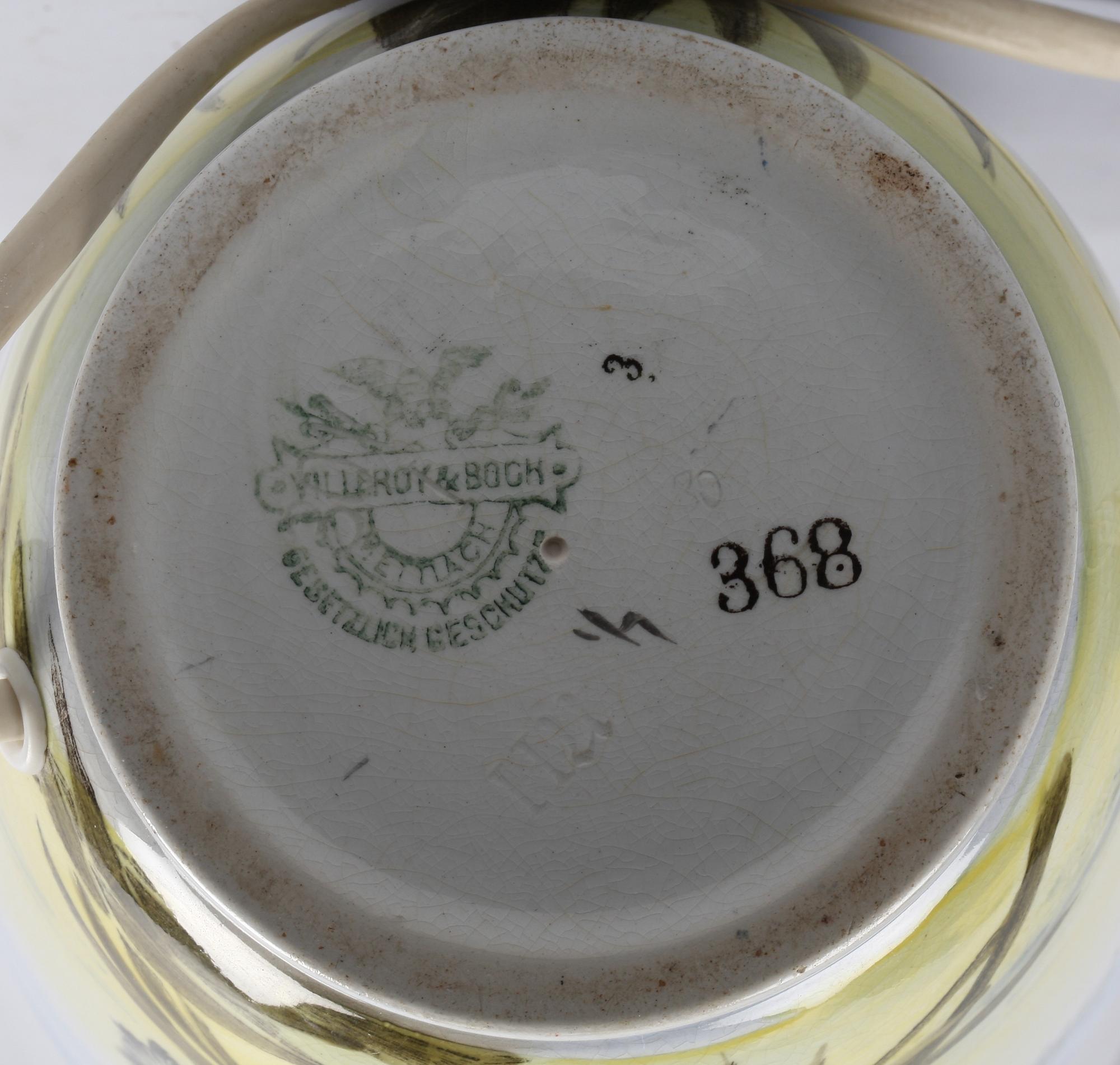 BORDSARMATUR, porslin, Villeroy & Boch, 1900-tal.