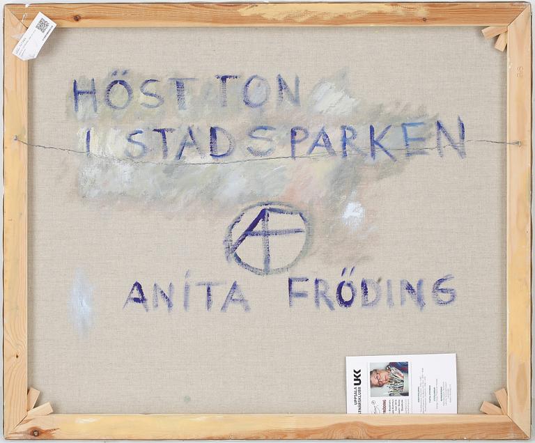 ANITA FRÖDING, olja på duk, signerad.
