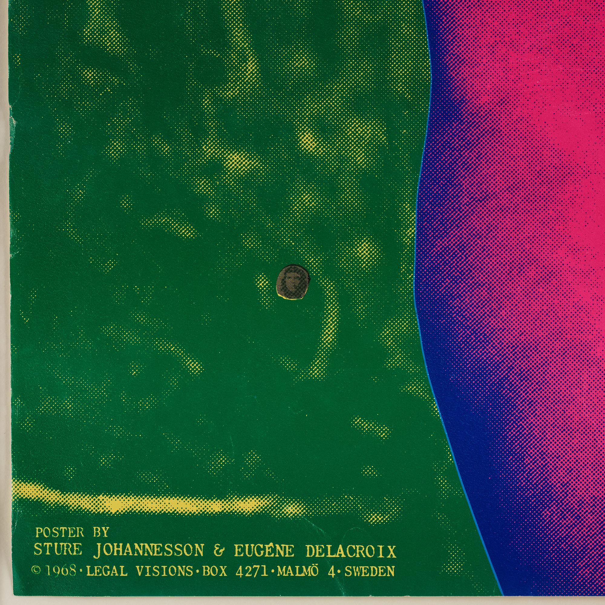 Sture Johannesson, 'The Underground will take over Lunds Konsthall February 69'.
