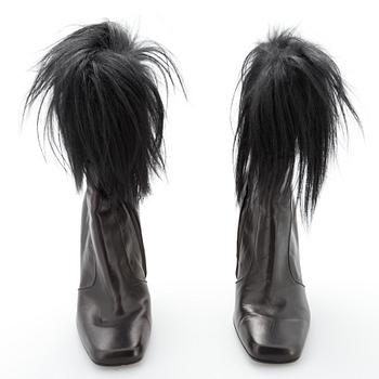 SKOR, booties, Charles Jourdan.