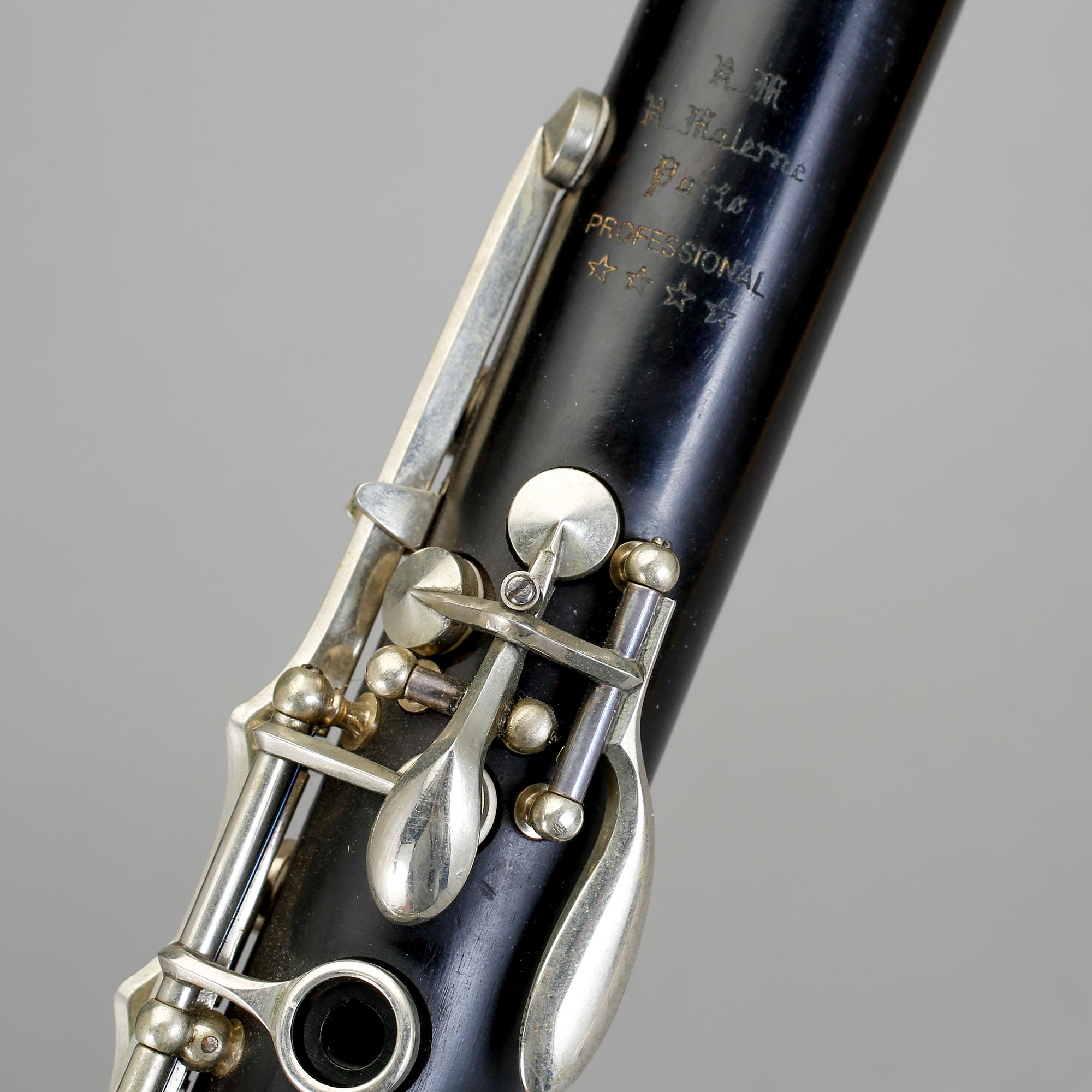 KLARINETT, RM Marlene Professional four star, Paris, 1940-tal.