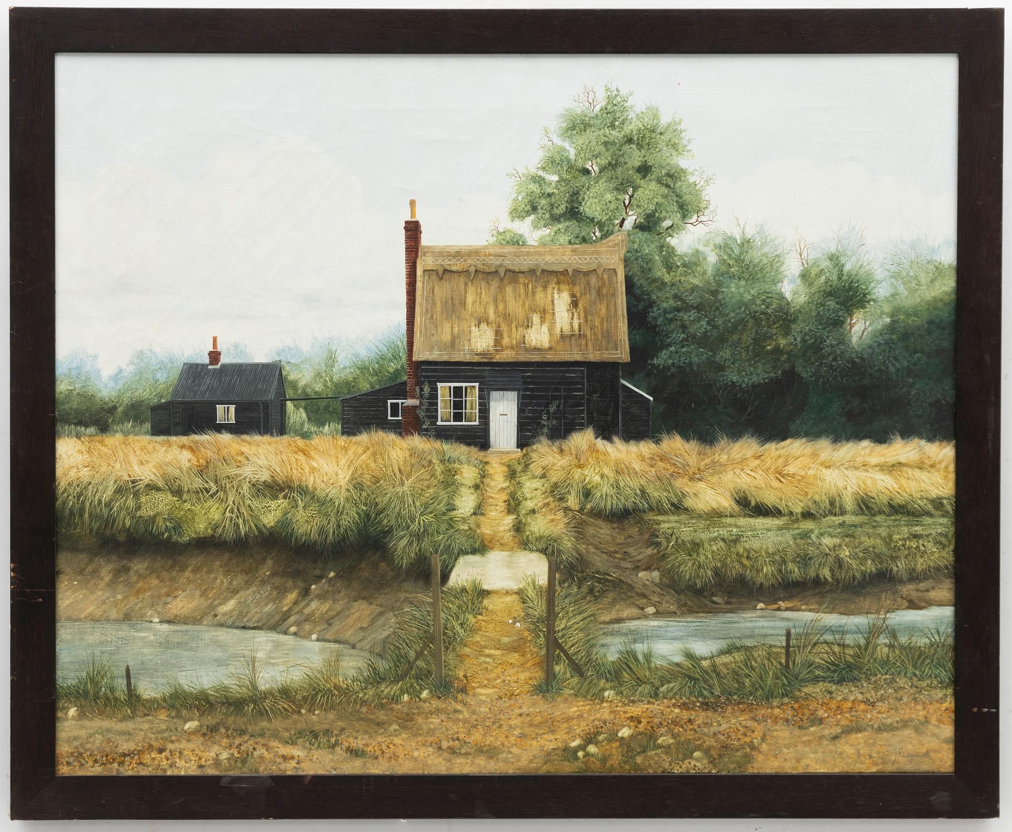 John Ridgewell, "Black Essex Cottage I".
