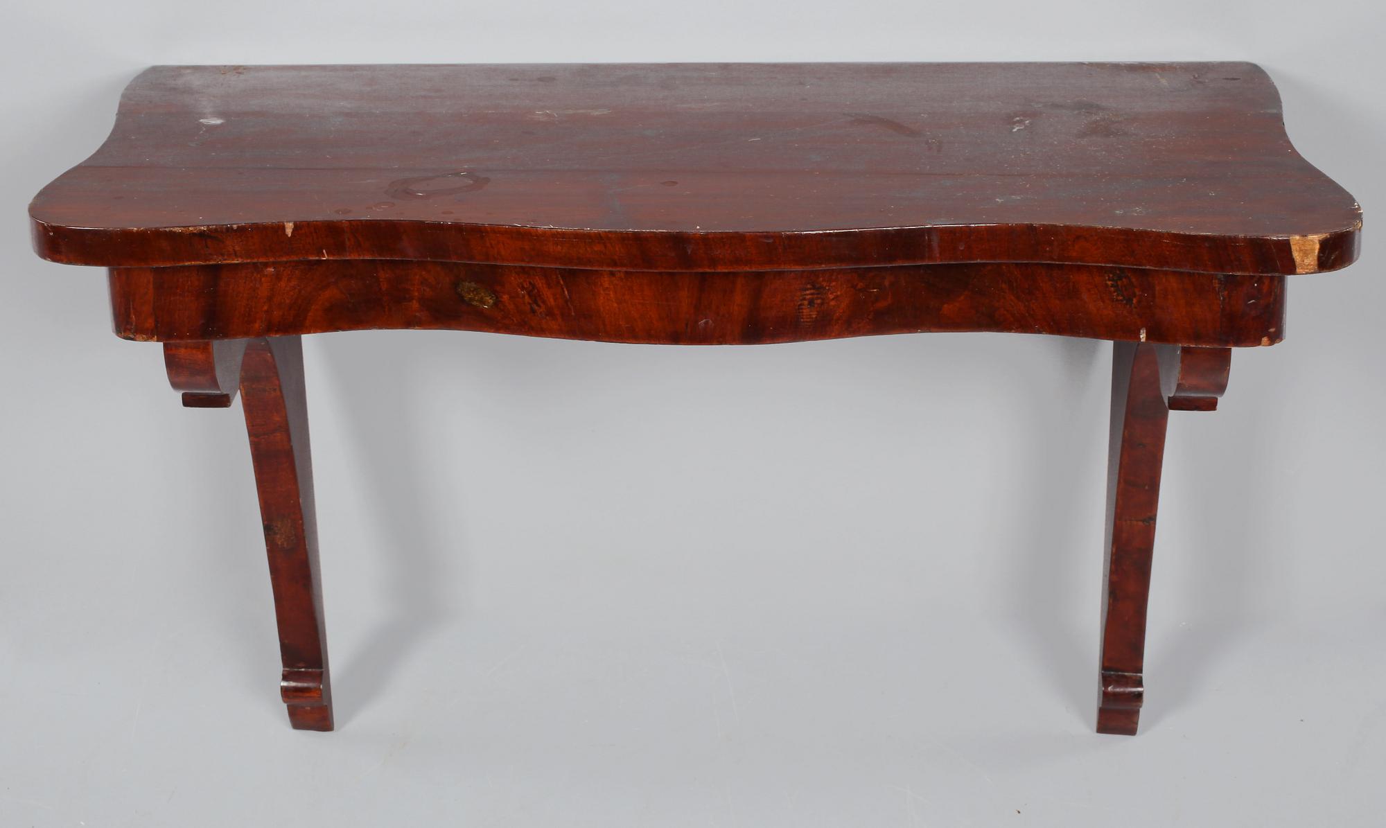 SPEGEL med KONSOLBORD, nyrokoko, 1800-talets andra hälft.