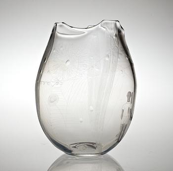 ERIK HÖGLUND, vas, Boda glasbruk, 1950-tal.