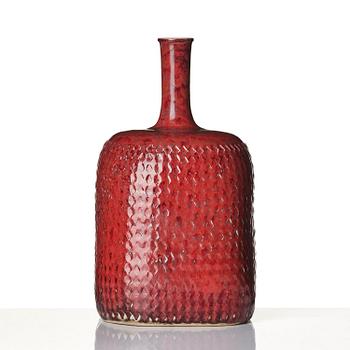 Stig Lindberg, a stoneware vase, Gustavsberg Studio, Sweden 1972.