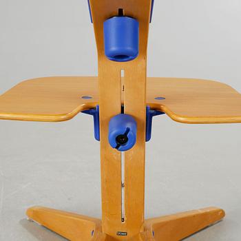 A child chair by Peter Opsvik for Stokke, late 20th century.