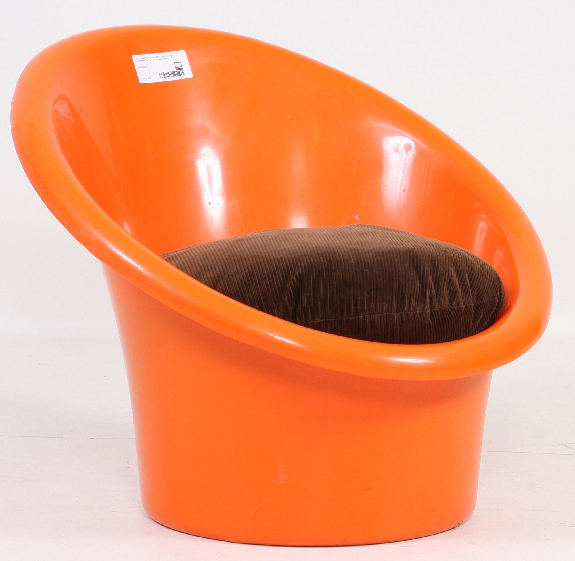 FÅTÖLJ, "Skopa", Olle Gjerlöv-Knudsen och Torben Lind för Ikea, modellen formgiven 1974.