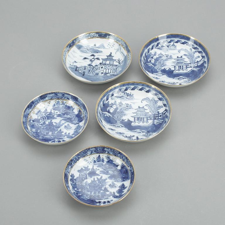 SERVISDELAR, 6 delar, Kina, Qing dynastin, omkr år 1800.