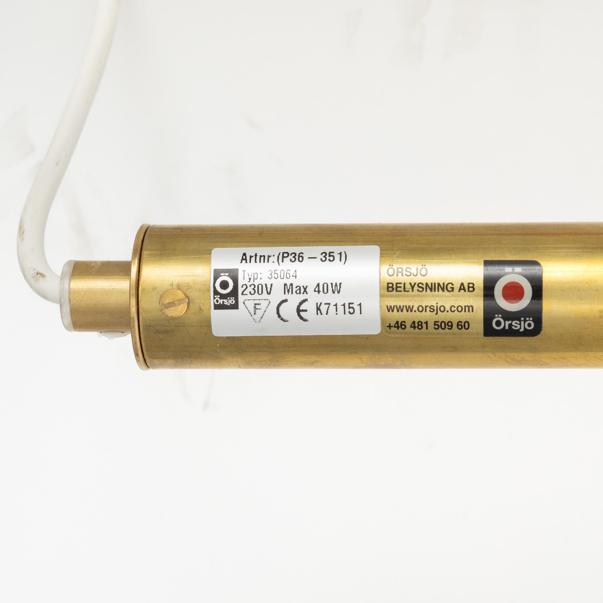 Jonas Bohlin, Ceiling lamp, "Star", Örsjö Belysning.