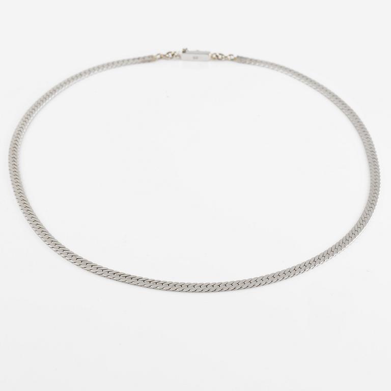 HALSLÄNK, 18K vitguld, importstämplad. Vikt 20,1 gram.