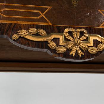 A Swedish Louis XVI-style chest of drawers, signed Arthur Karlström, Lysekil, Sweden, dated 1946.
