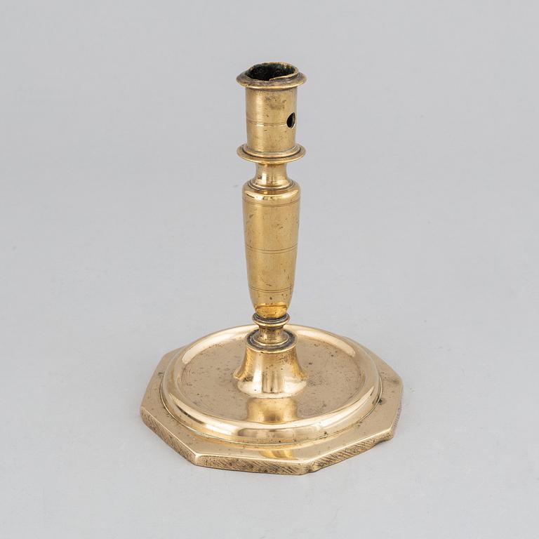 LJUSSTAKE,  brons, 1600-tal.