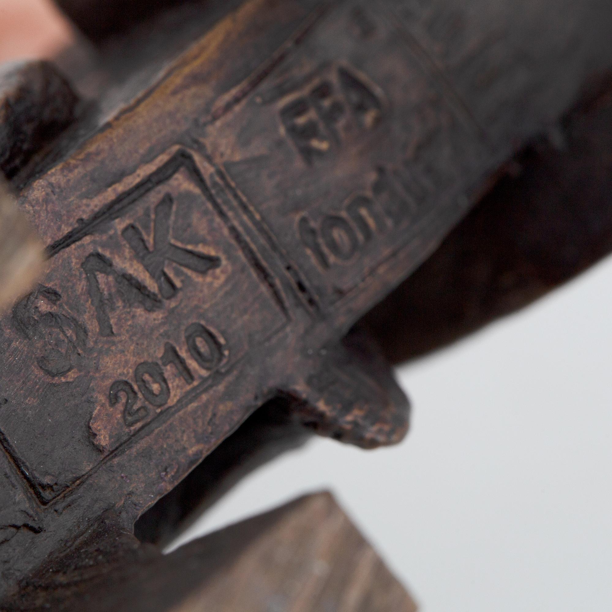 TILDA LOVELL, sculpture, bronze, numbered 54/150.