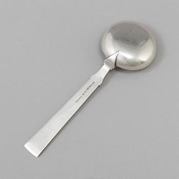 A silver spoon, Borgila, Stockholm 1951. Weight ca 62 grams.