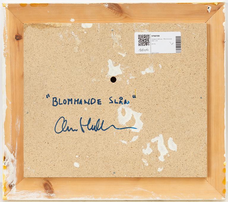 Anders Hultman, "Blommande slån".