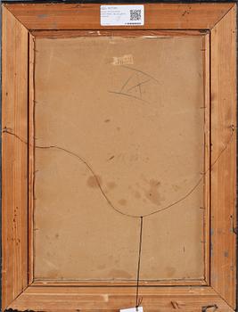 ALBERT SPETHMANN, olja på pannå, signerad.