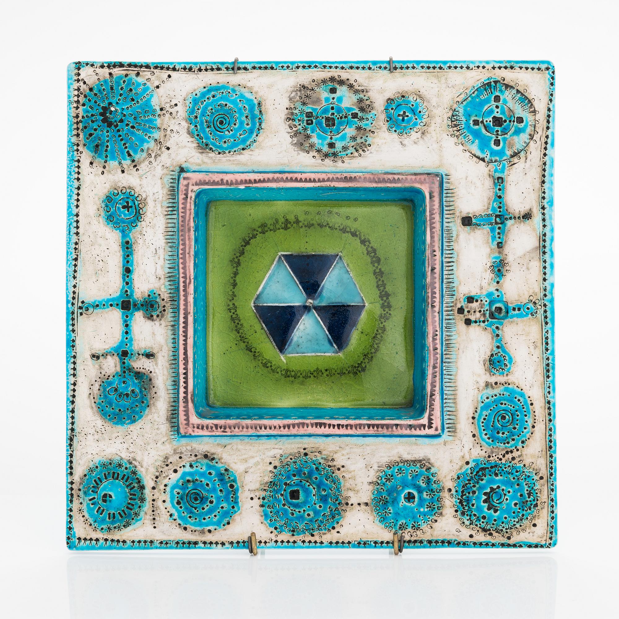 Rut Bryk, relief, stengods, signerad BRYK.