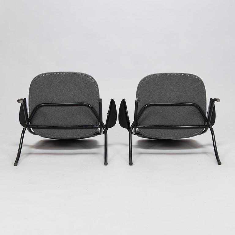 Ilmari Tapiovaara, a pair of mid-20th century 'Nana' armchairs for Merivaara.