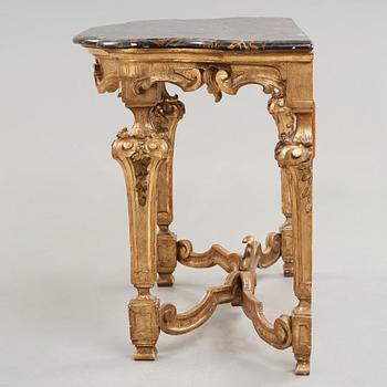 KONSOLBORD, Italien, Régence, 1700-talets första hälft.