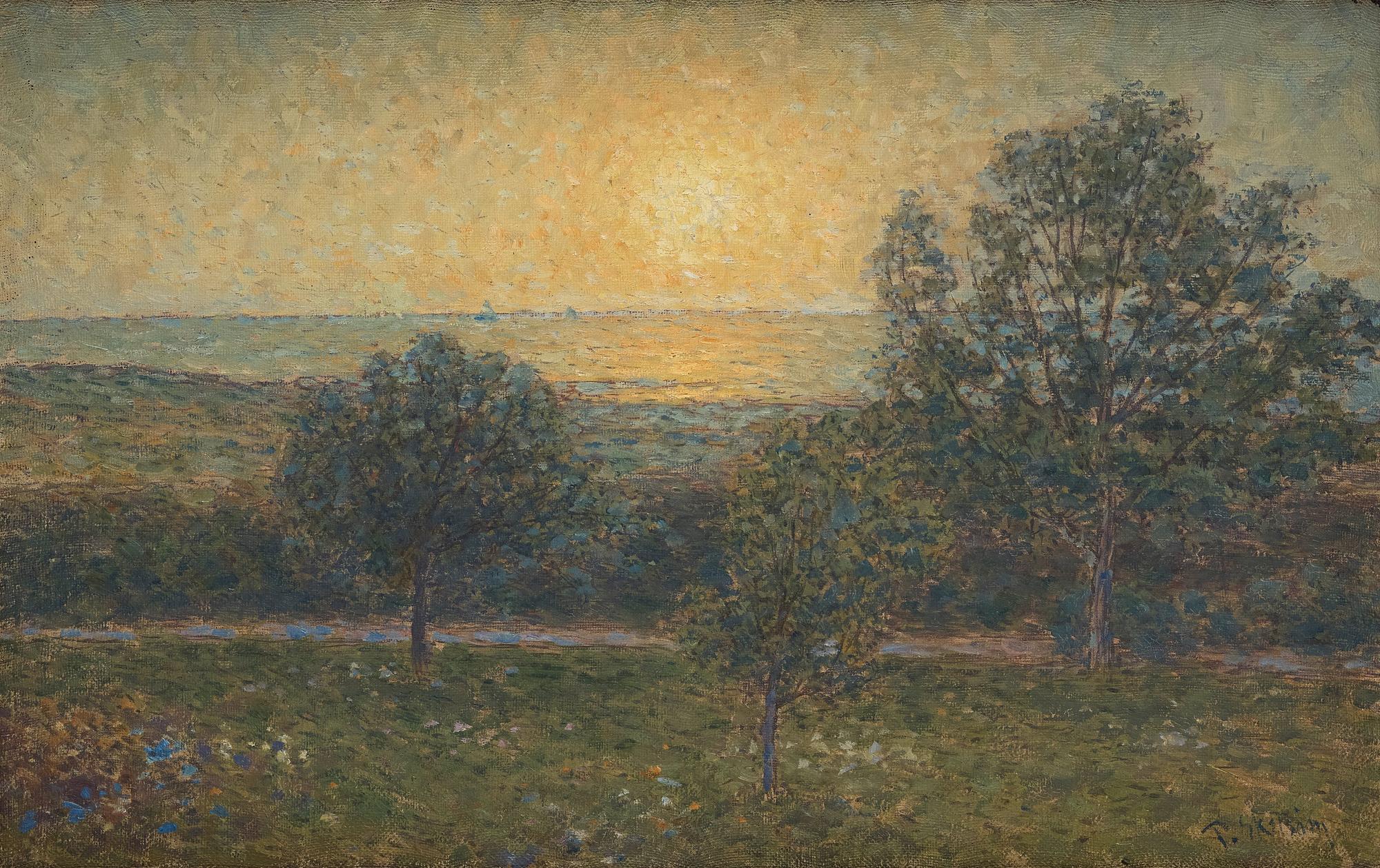 Per Ekström, Sunrise by the coast.