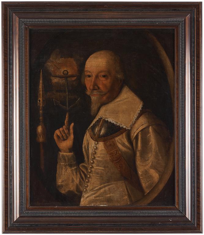 Michiel Jansz. van Mierevelt In the manner of the artist, Potrait of a gentleman.