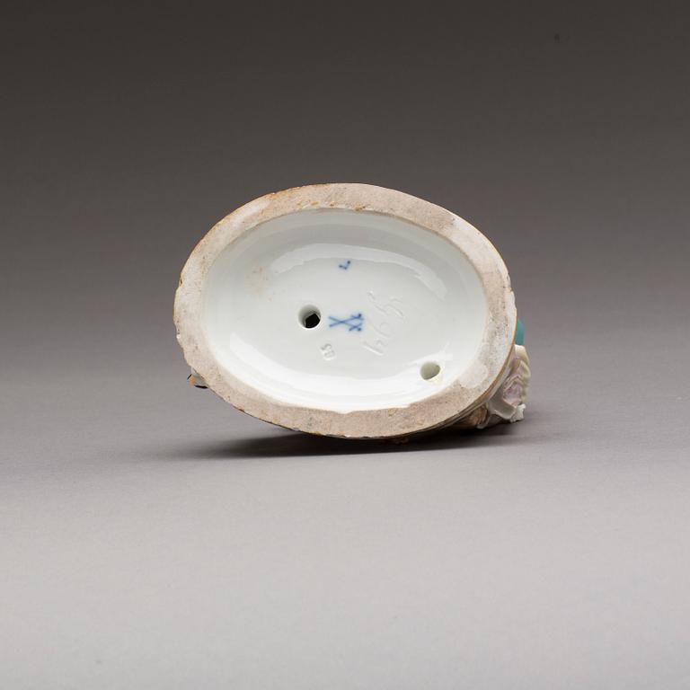 FIGURIN, Meissen, tidigt 1900-tal, porslin.