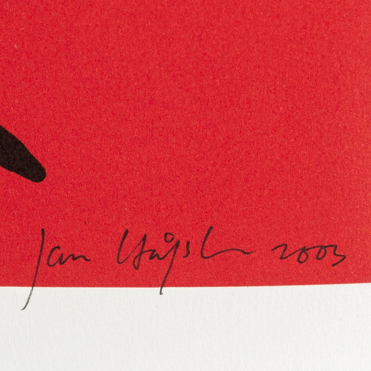 JAN HÅFSTRÖM, litograph in color, signed, numbered 1469/2000, dated 2003.