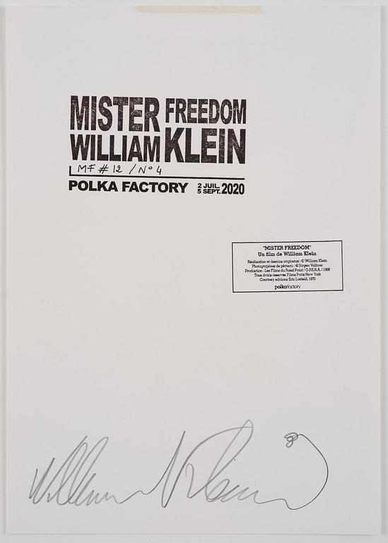 William Klein, ”Mister Freedom koffert - full set edition”, 2020.