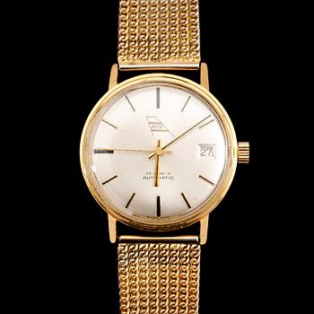 ARMBANDSUR, 18 k guld, Nyge.