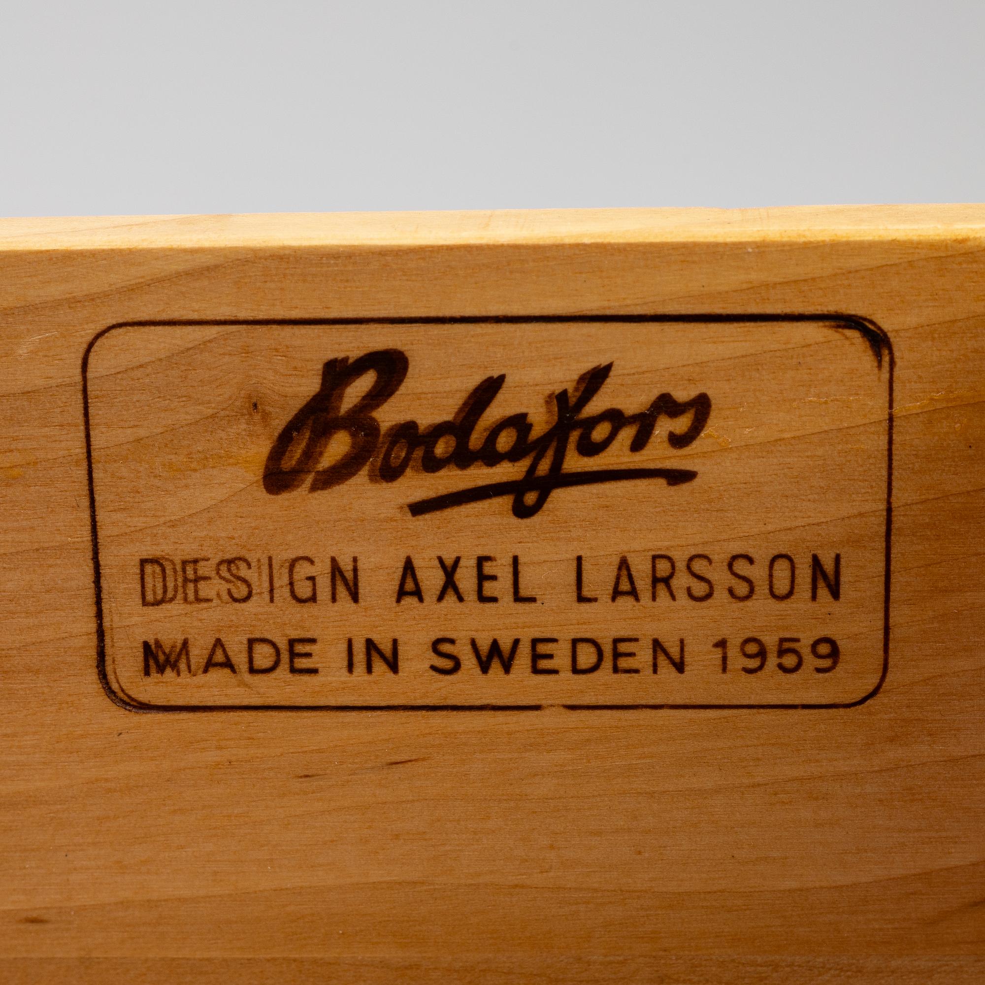 Axel Larsson, byrå, Bodafors, 1959.