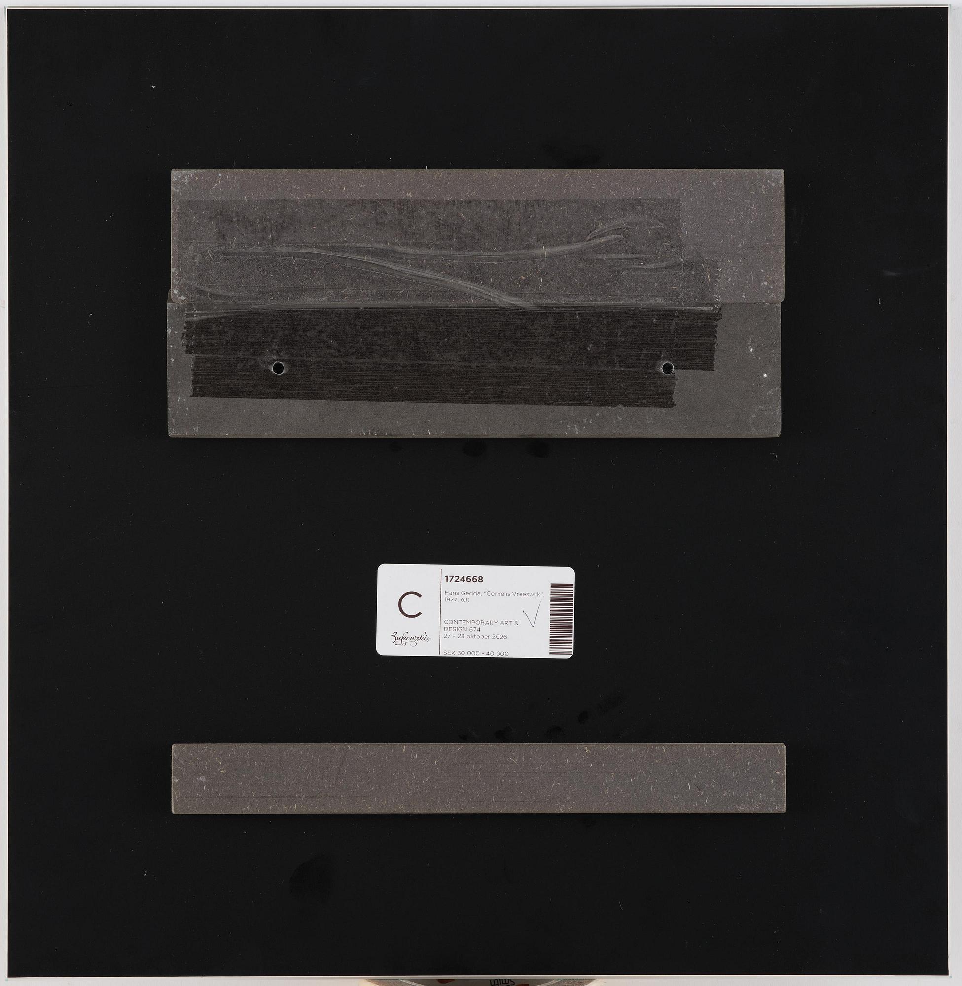 Hans Gedda, "Cornelis Vreeswijk", 1977.