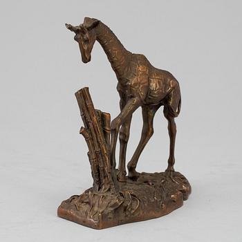 a bronze sculpture by The Franklin Mint, signed Polland and dated 1976.