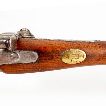 A percussion carbine for the Russian light infantry M 1843.