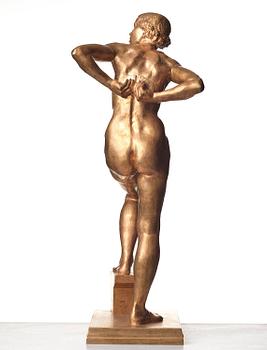 A Nils Möllerberg signed and numbered 7 bronze sculpture.