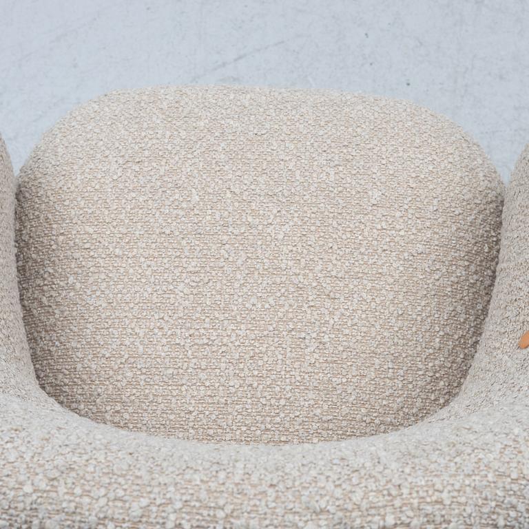 Fåtöljer, ett par, "Annukka", modell 1408, Asko 1950-tal.