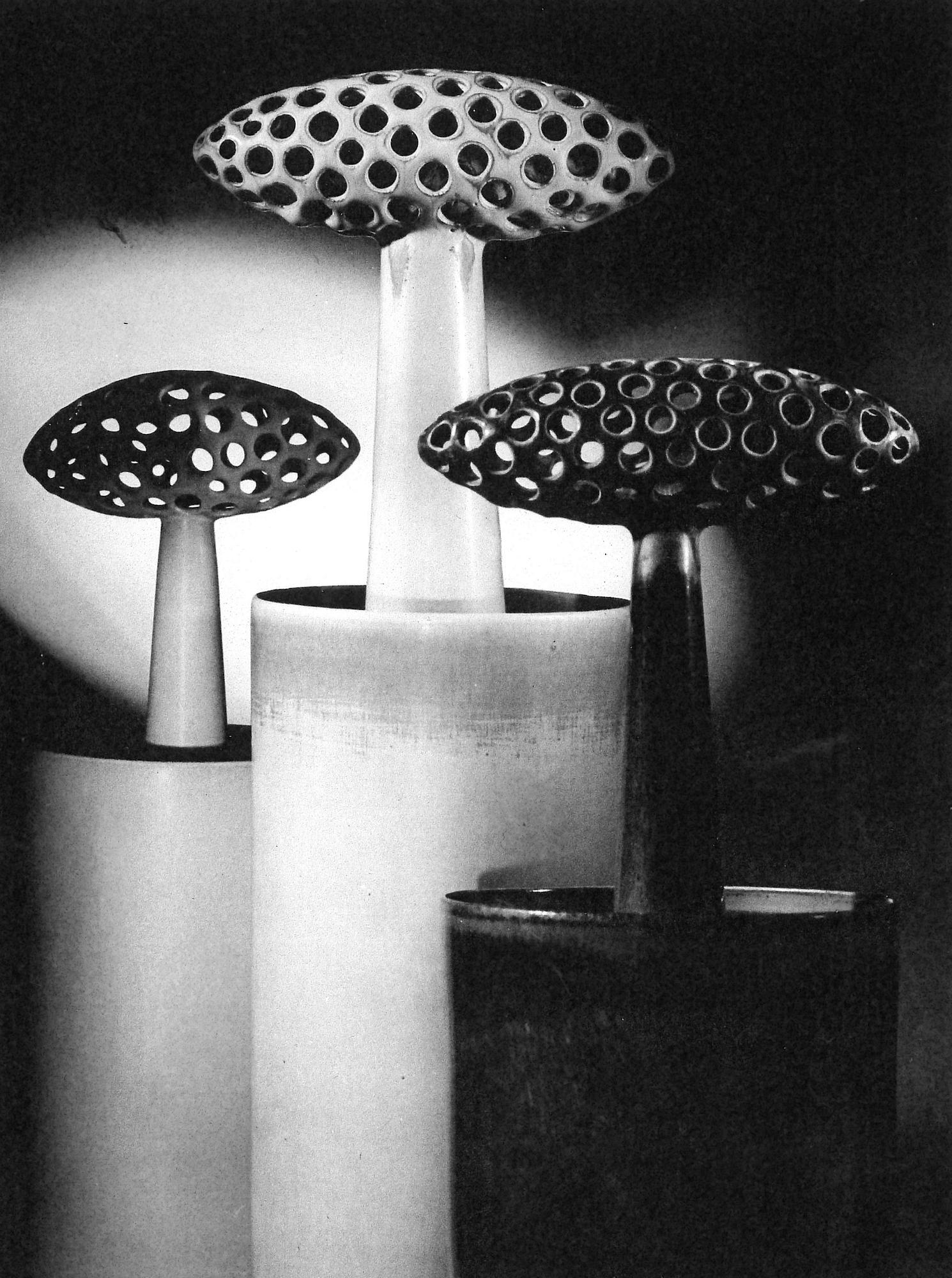 Stig Lindberg, a stoneware sculpture/vase, Gustavsberg studio 1960.