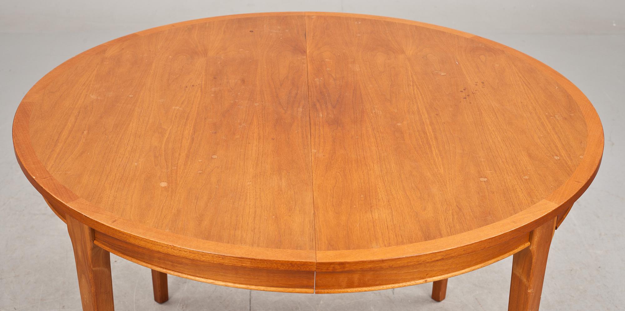 MATBORD och STOLAR, 4 st, 1960/70-tal.