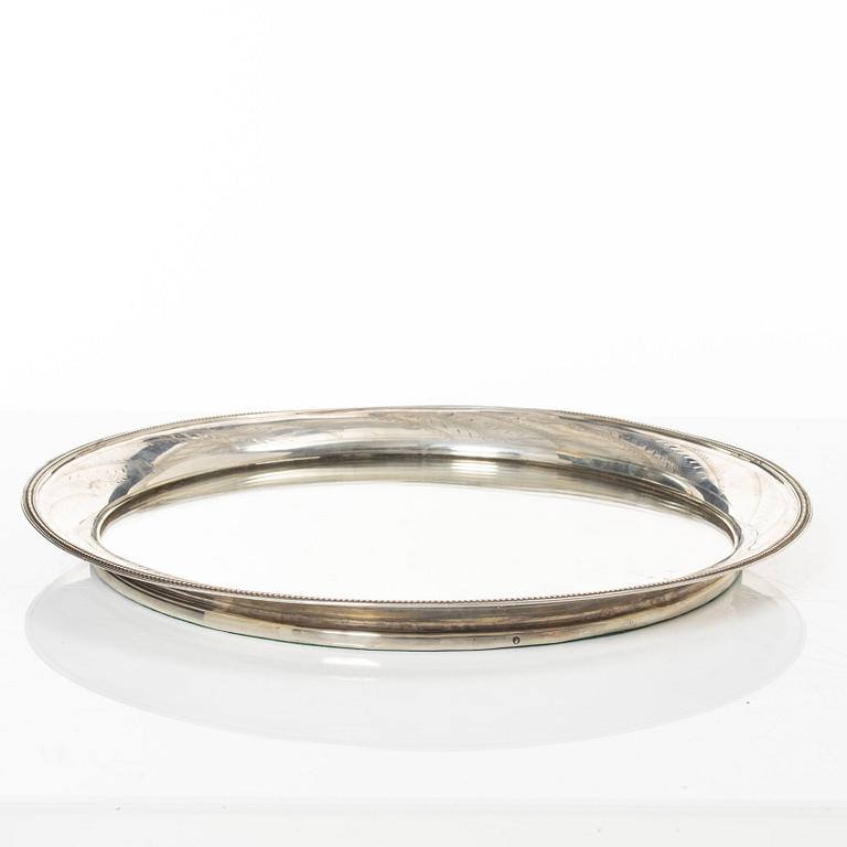 A silver centerpiece, van Kempen, Netherlands 1867.