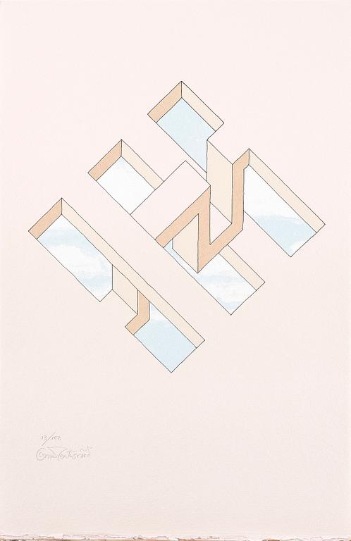 OSCAR REUTERSVÄRD, litografier, 11 st, sign o numr.