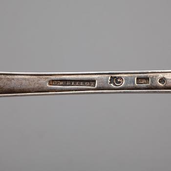 SOPPSLEV, silver, otydliga stämplar, Göteborg, 1800-tal. Vikt ca 235 gram.