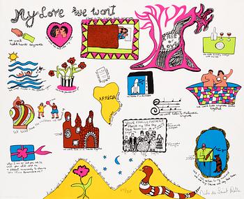 170. Niki de Saint Phalle, "My Love We Won't".