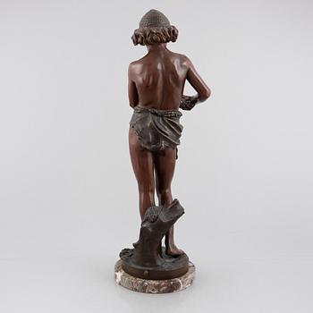 Jean Louis Grégoire, "L'oiseleur".