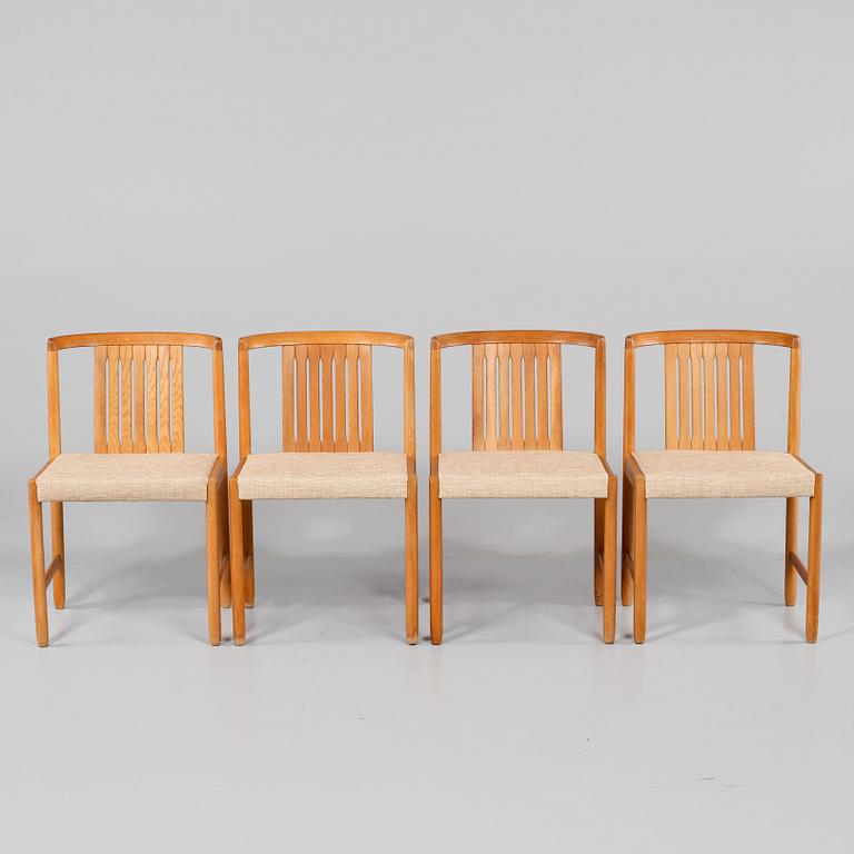 STOLAR, 4 st, Bertil Fridhagen, Bodafors, 1900-talets andra hälft.