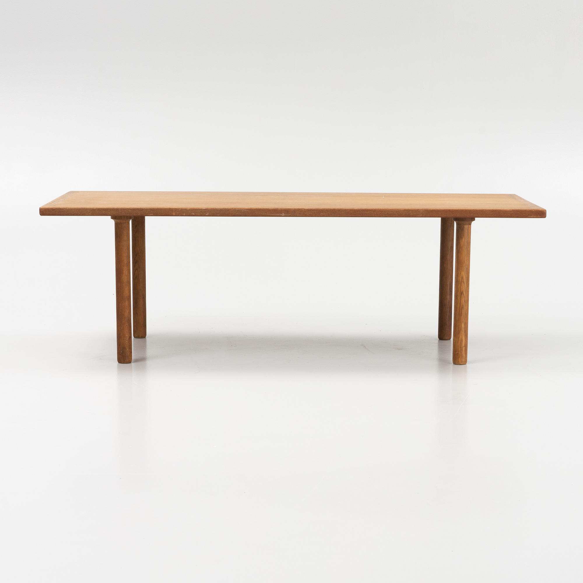 Hans J Wegner, a coffee table, Andreas Tuck, Denmark, 1960's.