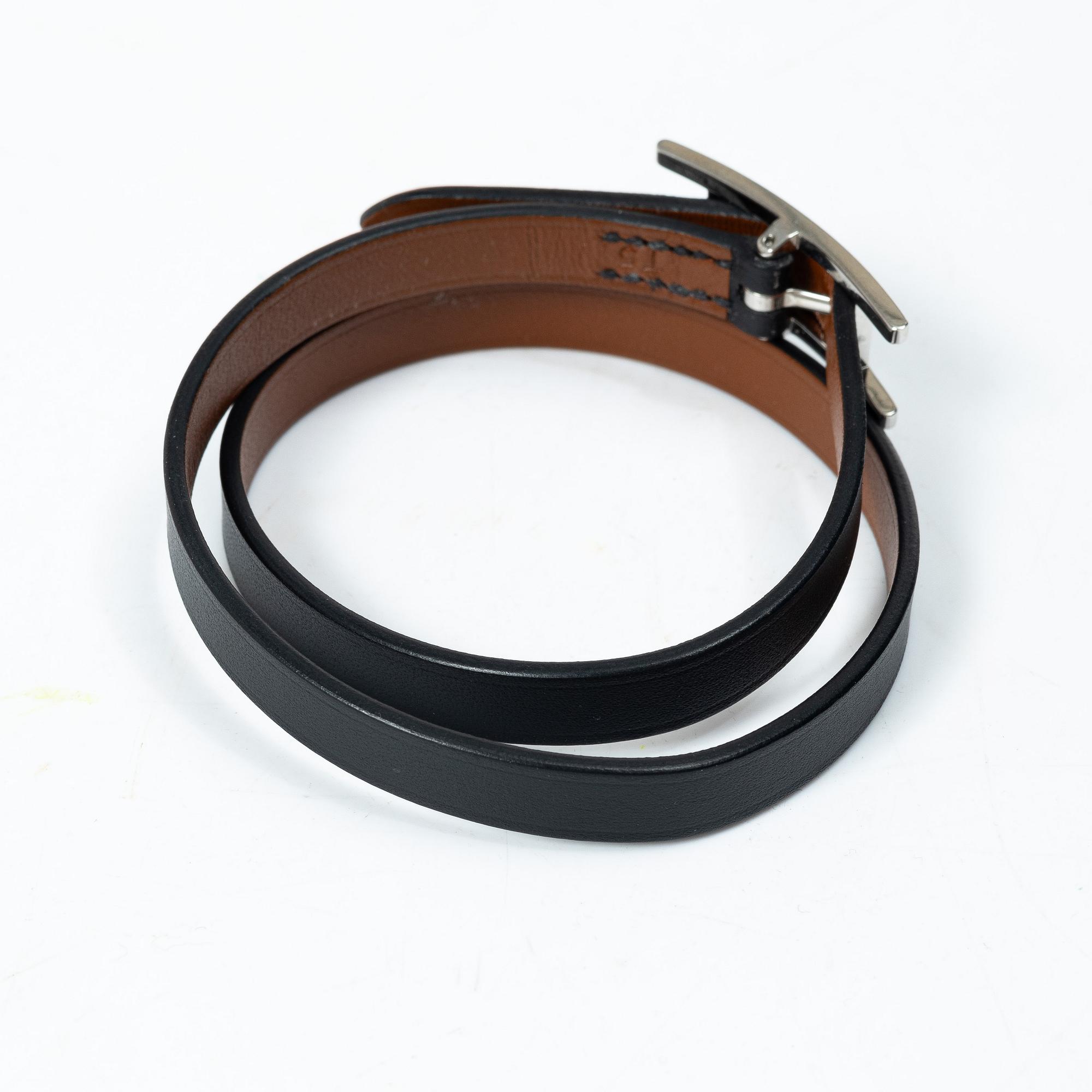 Hermès, bracelet, “Behapi Double Tour”.