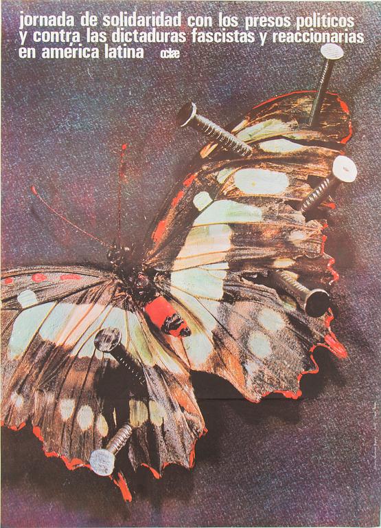 AFFISCHER, 5 st, mestadels 1960 och 70 - tal, Frankrike och Latinamerika.