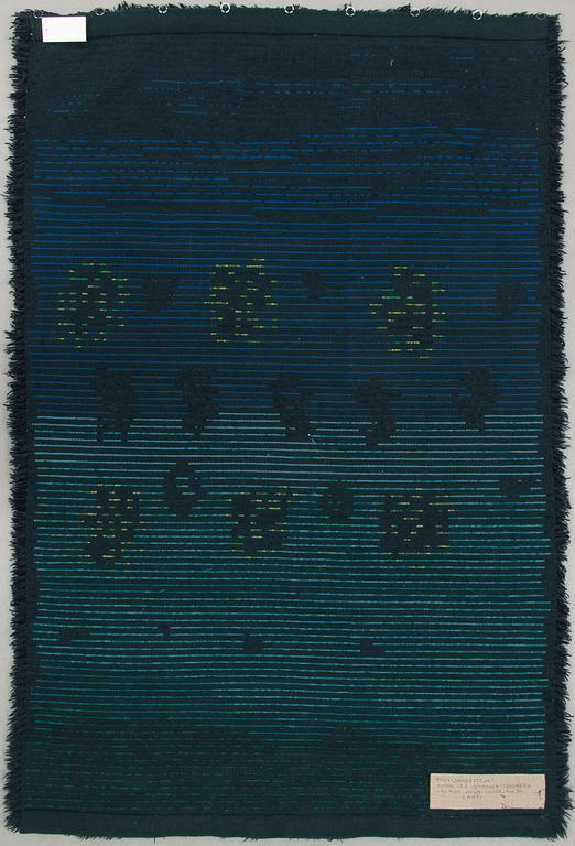 LEA VEHMANEN-TENNBERG, rya, Helmi Vuorelma Lahti. Ca 170x110 cm.